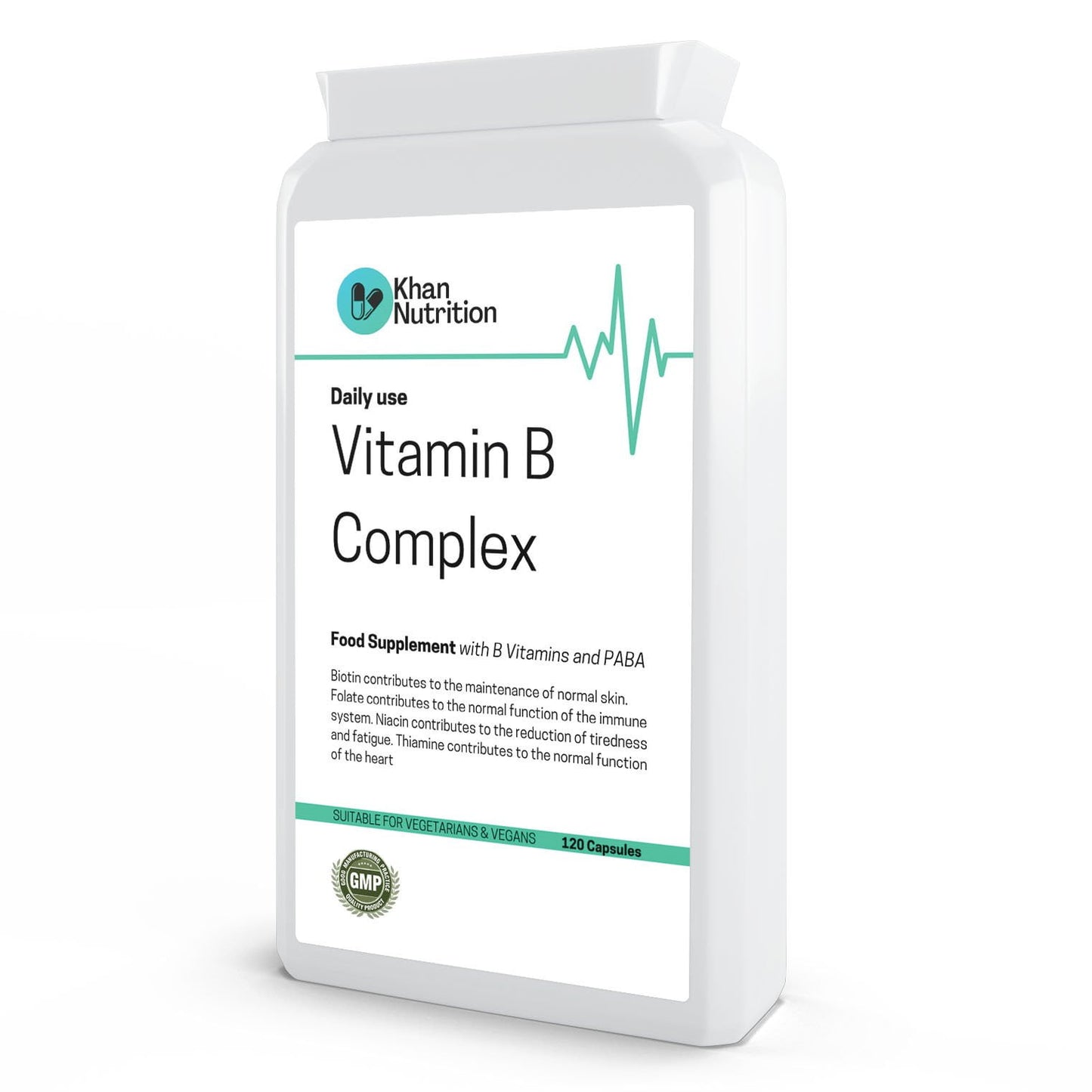 Vitamin B Complex | Complete Energy, Brain & Immune Support | 120 Capsules