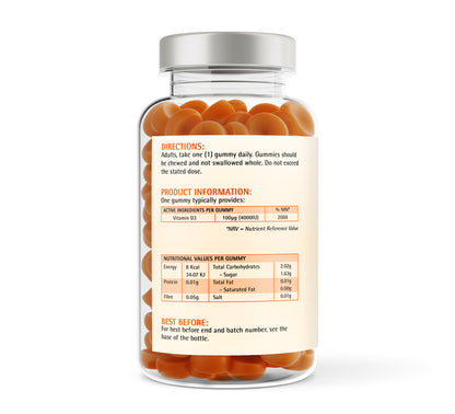 Vitamin D3 4000IU Gummies