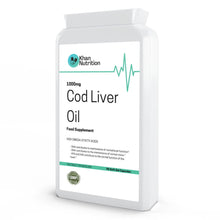 Load image into Gallery viewer, Halal Cod Liver Oil 1000mg 90 Soft Gel Capsules
