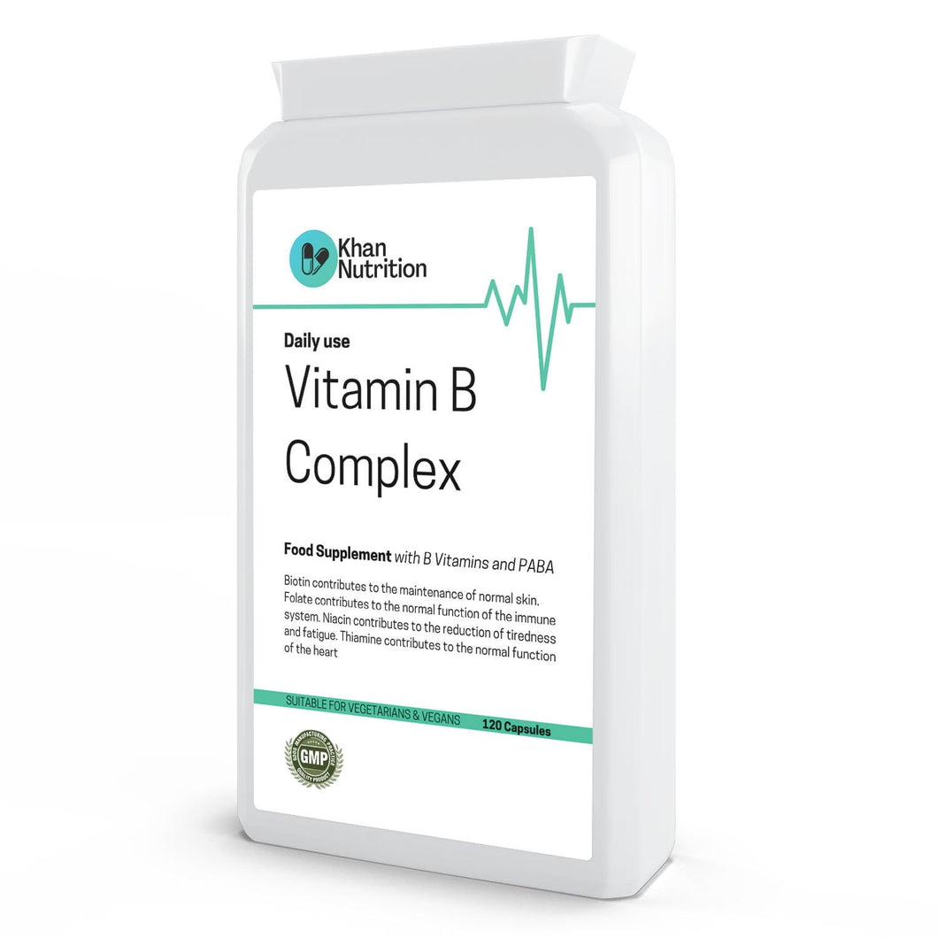 Halal Vitamin B Complex 120 Vegan Capsules